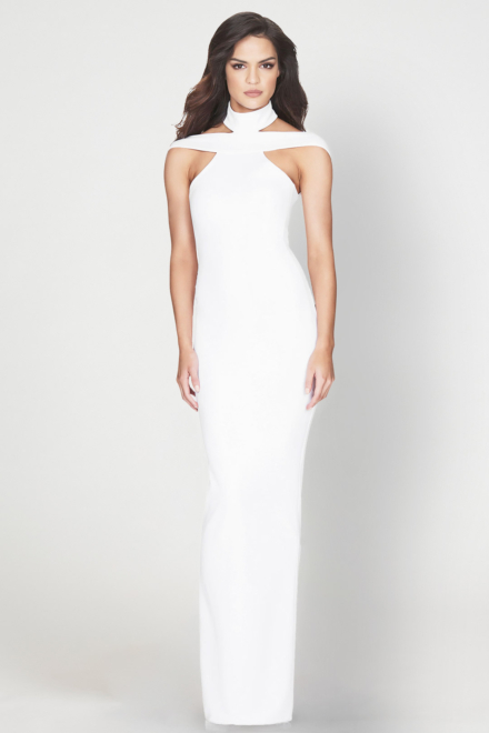 Rent A Dress Gabrielle White Gown - Nookie - Dress Rental