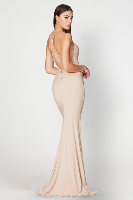 Rent A Dress Harley Nude Gown - Nookie Dress Rental
