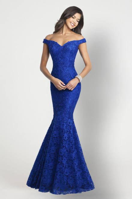 Sapphire Cap Sleeve Gown - Blush Prom Dress Rental