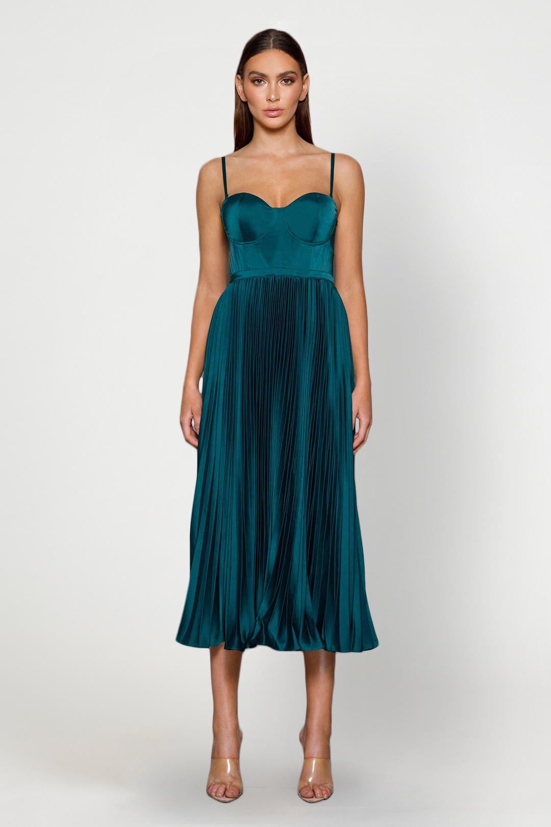 Milan Midi Elle Zeitoune Front Rent A Dress Dress Gown Rental