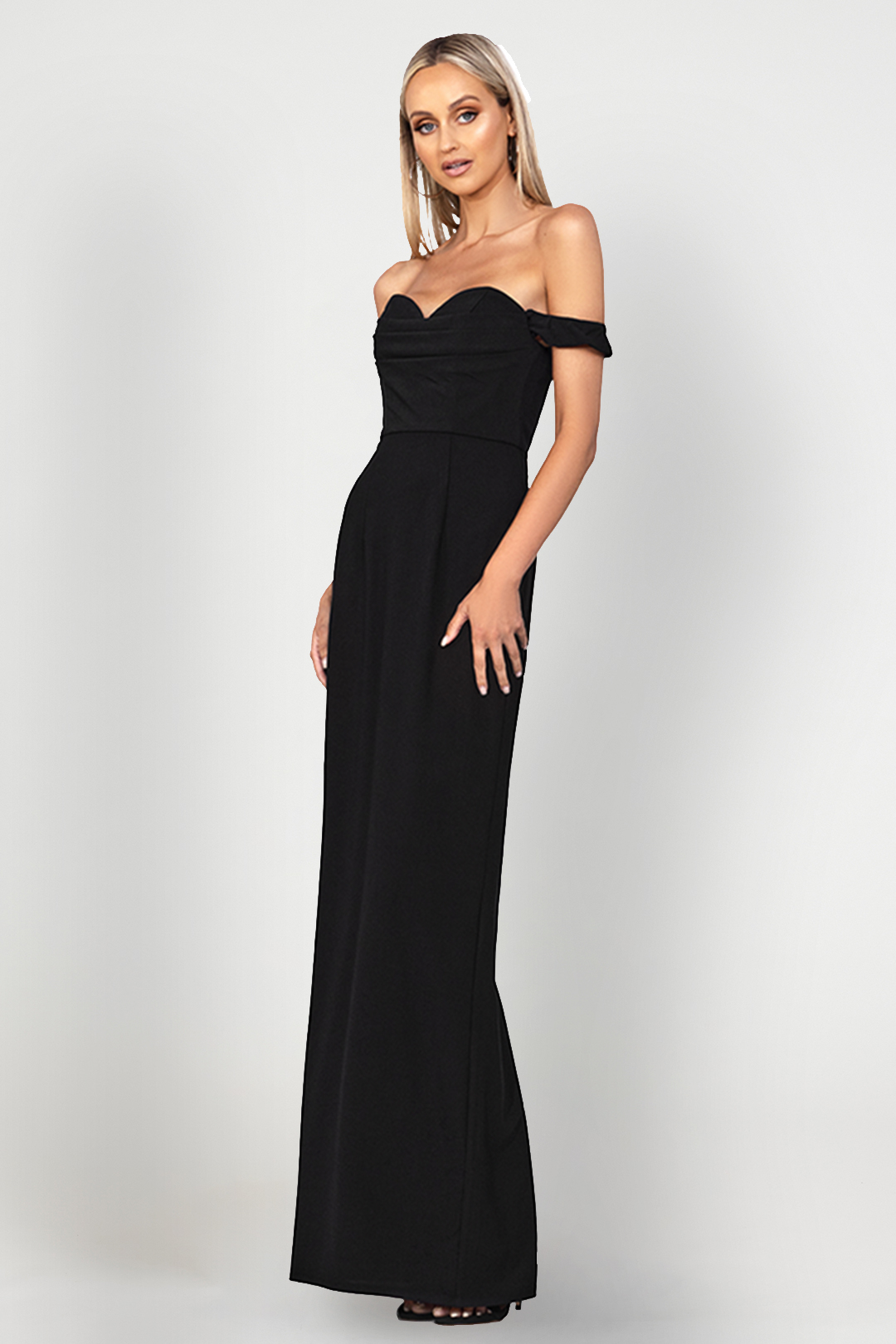 Siobhan Sweetheart Gown- Bariano-Rent A Dress Dress Rental Calgary Side