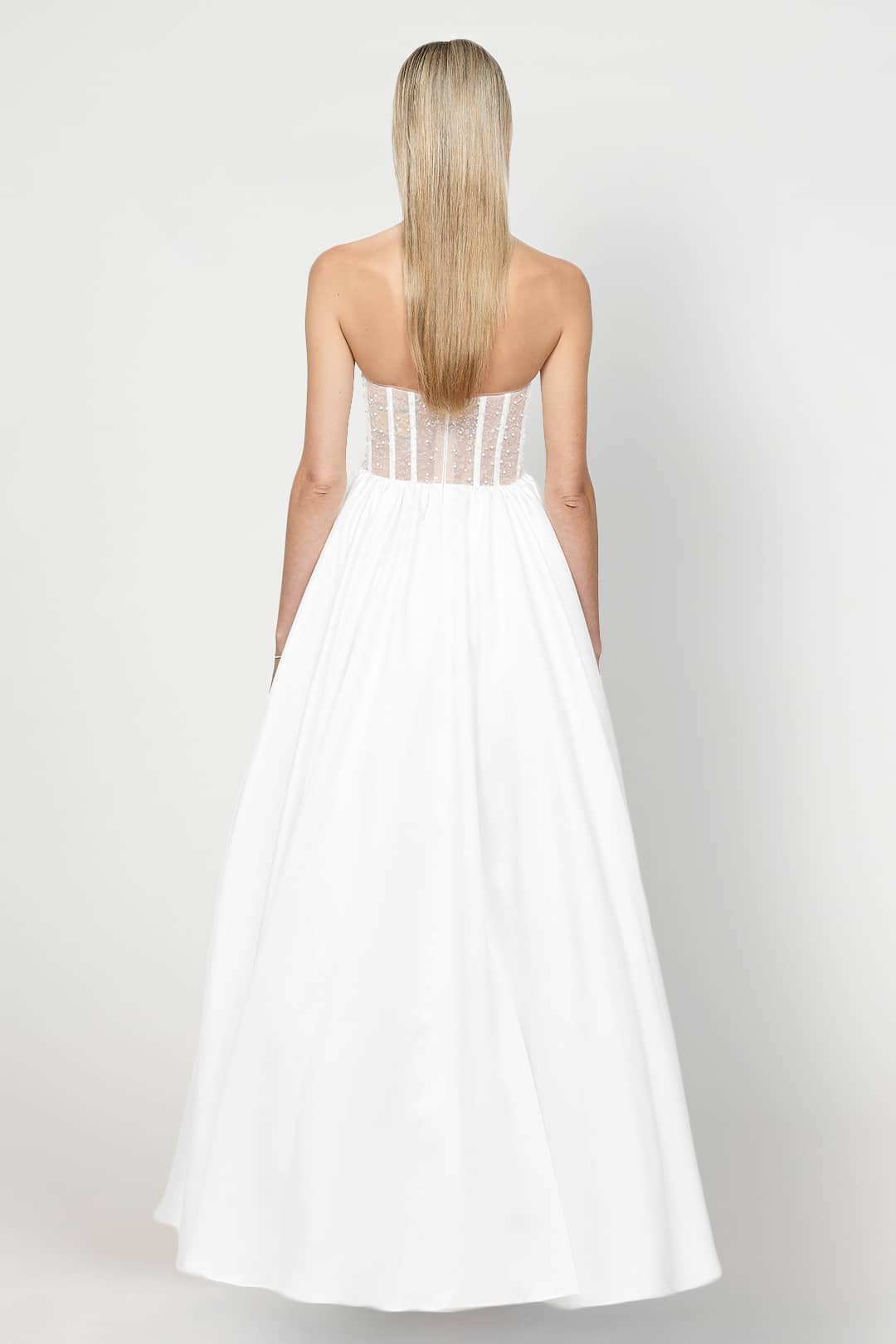 Vivien Strapless Gown - Bariano Wedding Dress Rental- Rent A Dress Canada