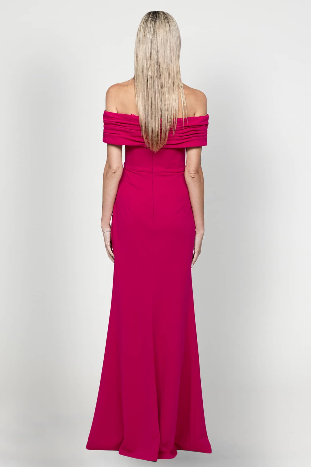 Quinny Pink Gown - Bariano Rent A Dress Pink Gown Rental Dress Rental Canada Back