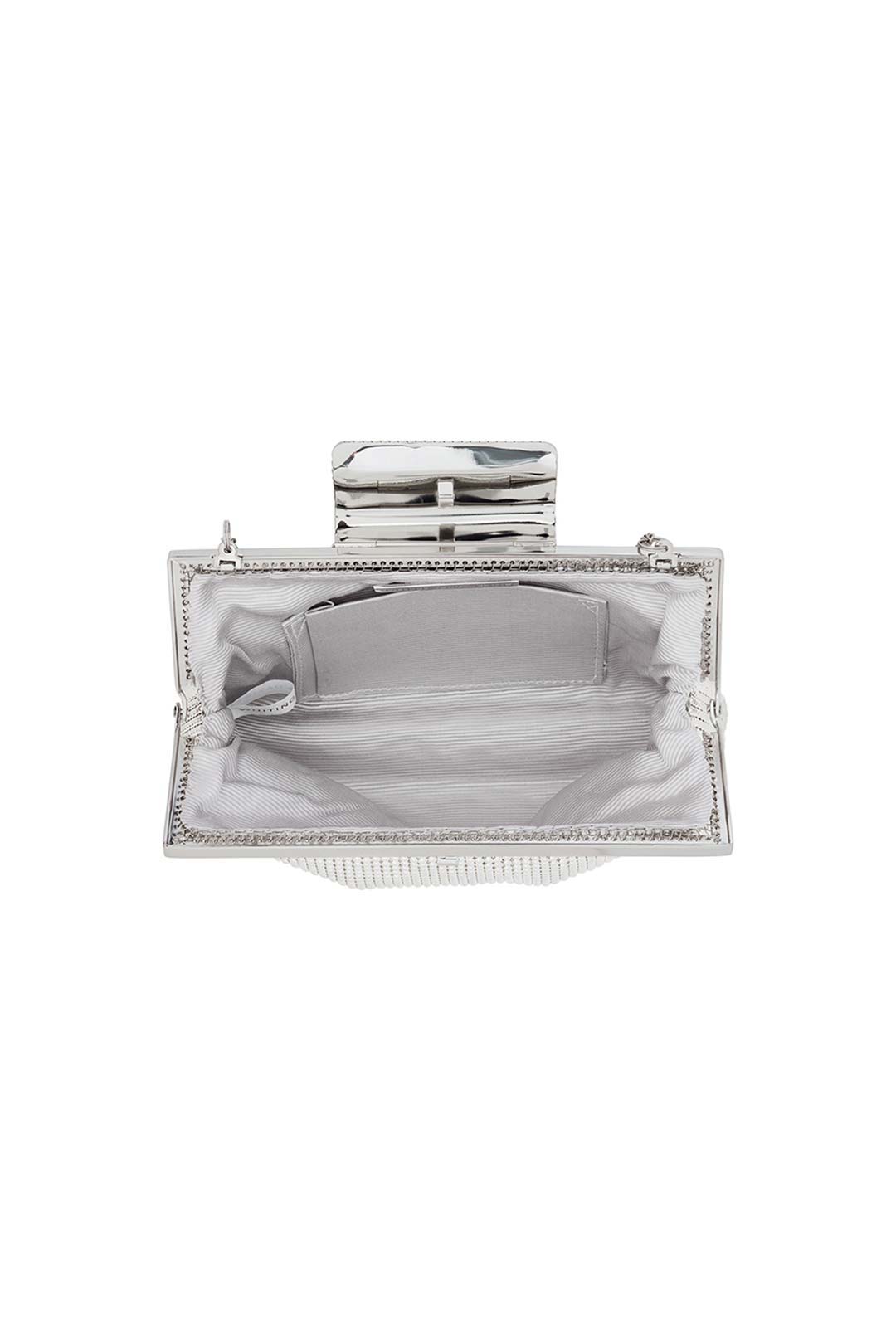 Silver-Crystal-Clasp-Clutch-Whiting-Davis-Rent-A-Dress-Dress-Rental-Canada-Clutch-Rental-Purse-Rental 1