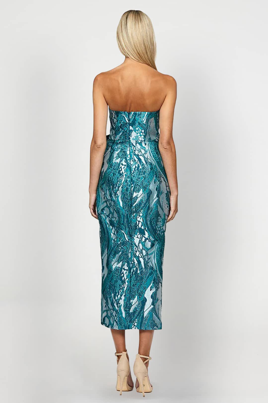 Karter Strapless Dress - Bariano Rent A Dress Cocktail Dress Rental Canada Back