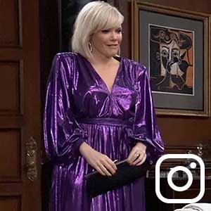 Maura West General Hospital Zoe Gown Bronx and Banco Rent A Dress Shop By Celebrity As Seen On You