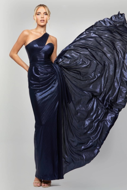 Alycen Navy Gown - Bariano